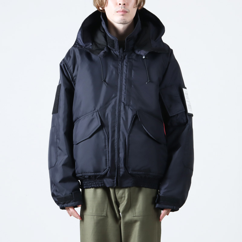 N.HOOLYWOOD (エヌハリウッド) × ALPHA Industries MILITARY BLOUSON