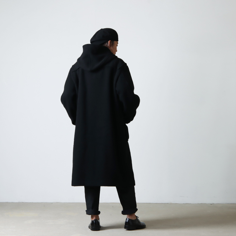 blurhmsROOTSTOCK (ブラームス ルーツストック) Wool Melton Duffle