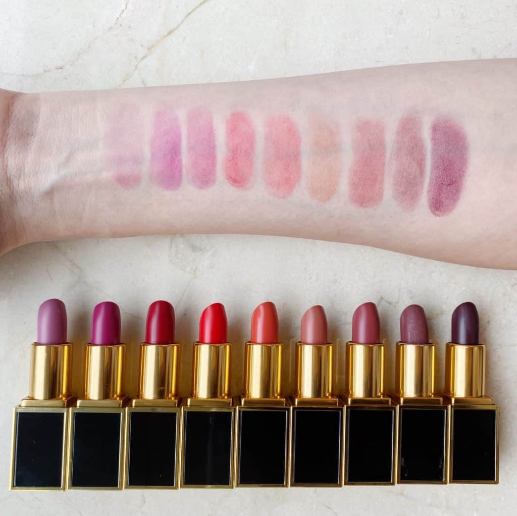 アラサー女子必見】「TOM FORD BEAUTY」のミニチュアリップ、全色塗り