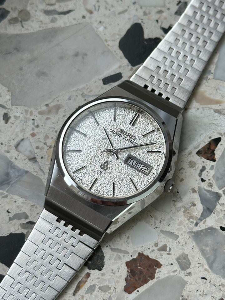 Seiko Grand Quartz Diamond Dust / Snowflake for $761 for sale from