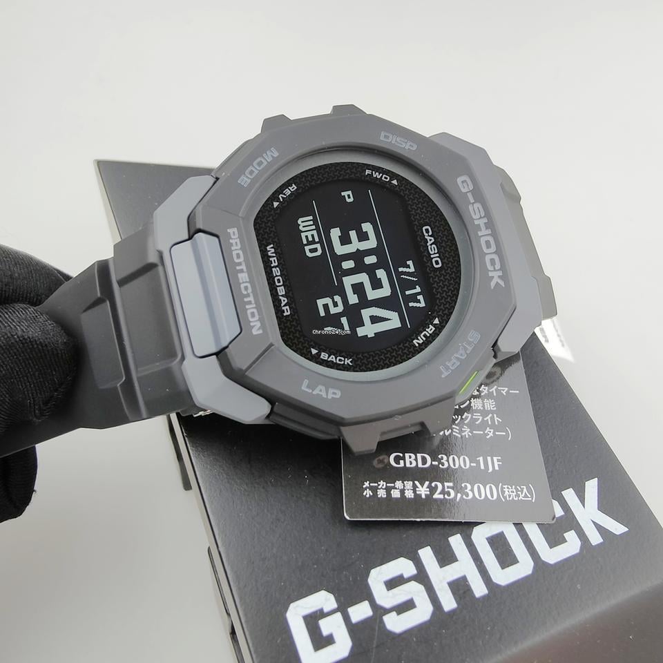 Casio G-shock bluetooth sports men's watch GBD-300-1JF for $166