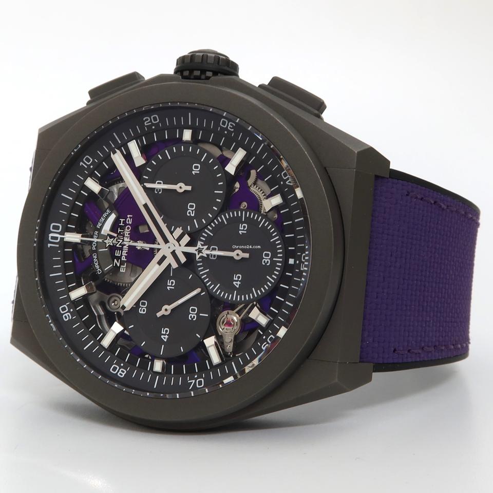 Zenith Defy El Primero 21 Ultraviolet 97.9001.9004/80.R922 | Chrono24