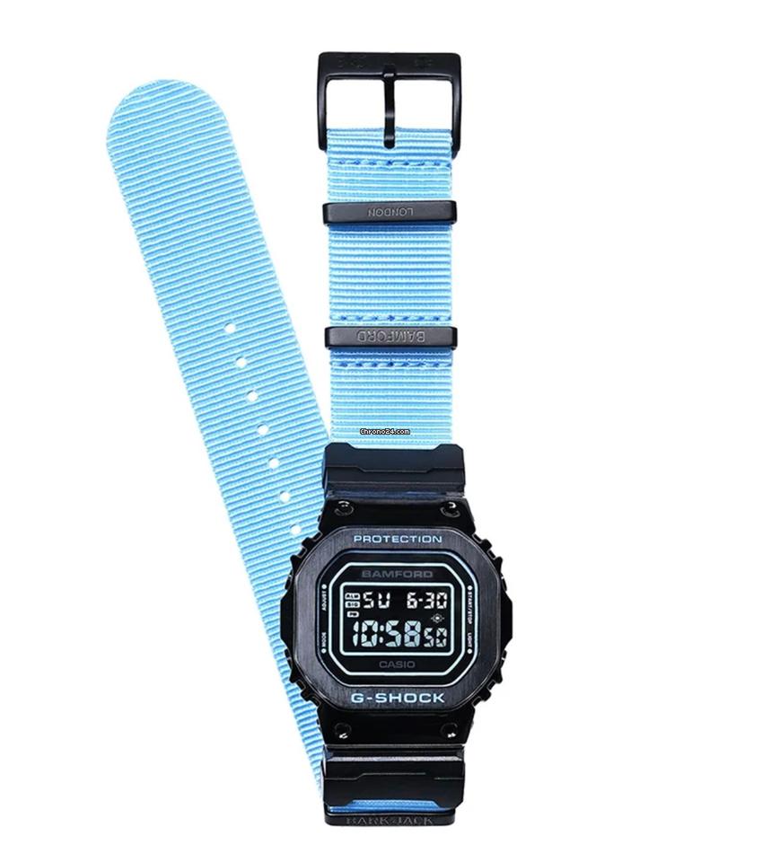 Casio 5600-1 PSL Casio G-SHOCK x BAMFORD GM-5600BWD-1JR for