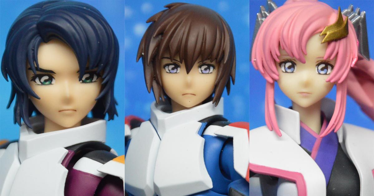 劇場版『ガンダムSEED』キラ＆アスラン＆ラクス、S.H.Figuartsで立体化