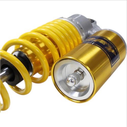 リアサスペンション タンク 280mm イエロー/ゴールド - バイク