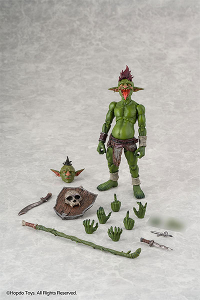 AmiAmi [Character & Hobby Shop] | Goblin Tribe Mohican Goblin 1/12