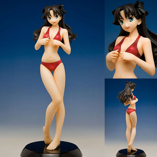 Fate/hollow ataraxia 遠坂凛 水着版 完成品フィギュア[クレイズ