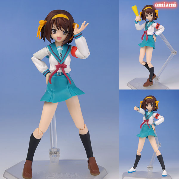 中古】(本体C/箱B)figma 涼宮ハルヒの憂鬱 涼宮ハルヒ 制服Ver