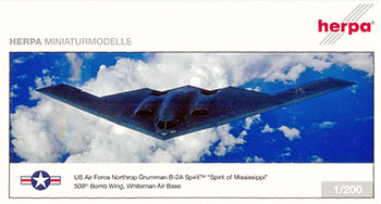 ヘルパウイングス 完成品 1/200 B-2A アメリカ空軍 第509爆撃航空団