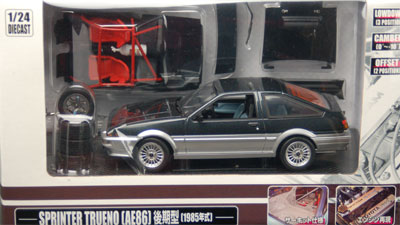 ダイキャストミニカー 1/24 トヨタ スプリンター トレノ AE86 後期型
