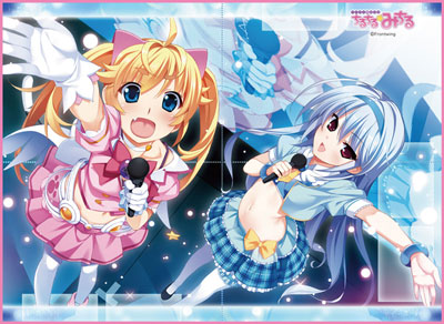 TCG万能プレイマット アイドル魔法少女ちるちるみちる「みちる＆一姫