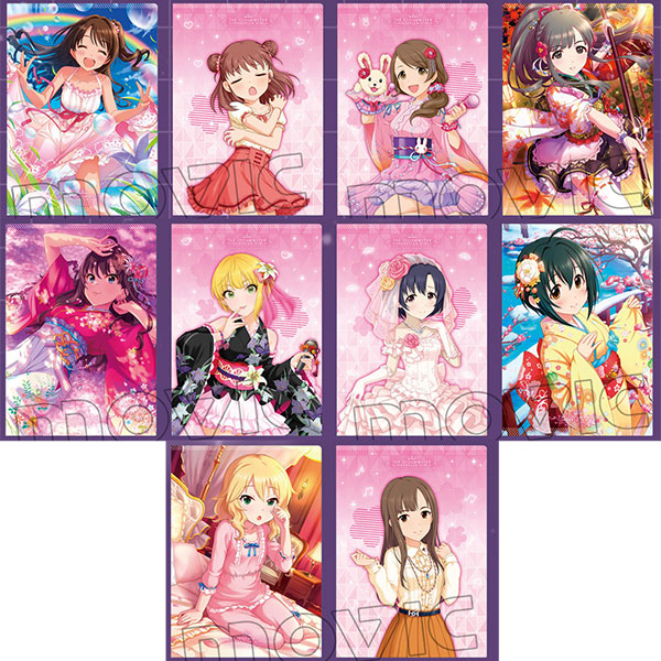 アイドルマスターシンデレラガールズ クリアファイルコレクション (A