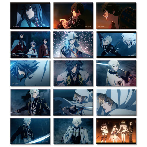 活撃 刀剣乱舞 スクエア缶バッジコレクション 第十二弾 15個入りBOX