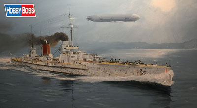 1/350 艦船 ドイツ海軍 巡洋戦艦ザイドリッツ プラモデル[ホビーボス