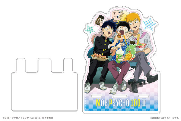 モブサイコ100 II アクリルマルチスタンド 01 モブ・霊幻・律・テル
