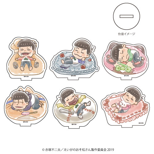 すやきゃらスタンド「えいがのおそ松さん」01/すやきゃら 6個入りBOX