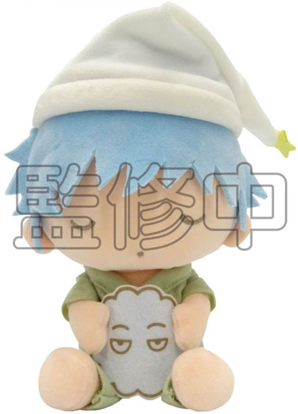 銀魂×Sanrio characters YOROZUYA×TSおやすみ柄むにゅぐるみS(銀時