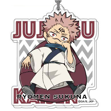 アクリルキーホルダー 呪術廻戦 ゆるっとクッションシリーズ10 両面宿儺