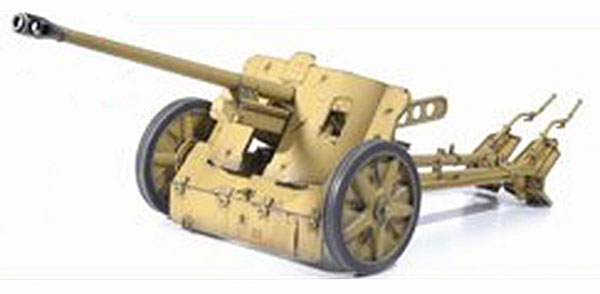 1/6 WW.II ドイツ軍 5cm Pak38 対戦車砲 プラモデル[ドラゴンモデル