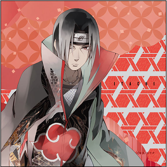 NARUTO -ナルト- 疾風伝 マイクロファイバー PALE TONE series うちは