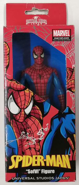 スパイダーマン ソフビフィギュア (ユニバーサル・スタジオ・ジャパン限定)