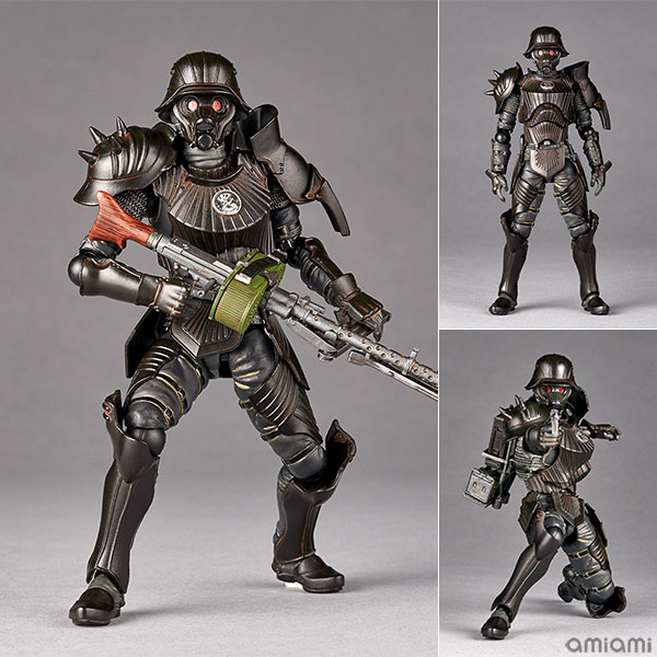 タケヤ式自在置物 プロテクトギア「34年式特殊増加装甲」黒Ver.[海洋堂