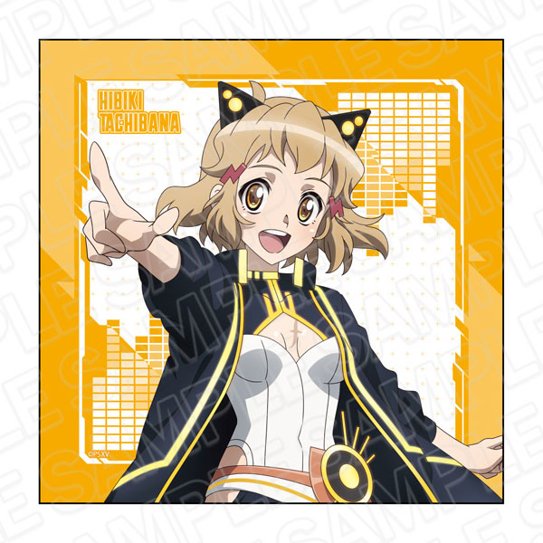 戦姫絶唱シンフォギアXV マイクロファイバー 立花響 サイバーアイドル