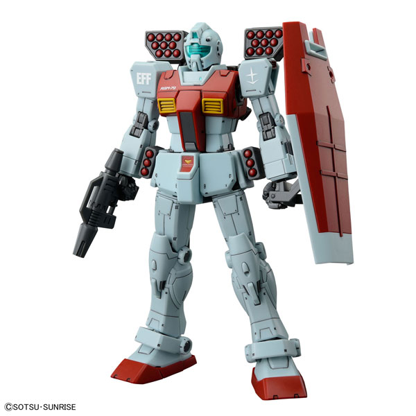 ガンプラ「HG ジム（ショルダー・キャノン装備/ミサイルポッド装備