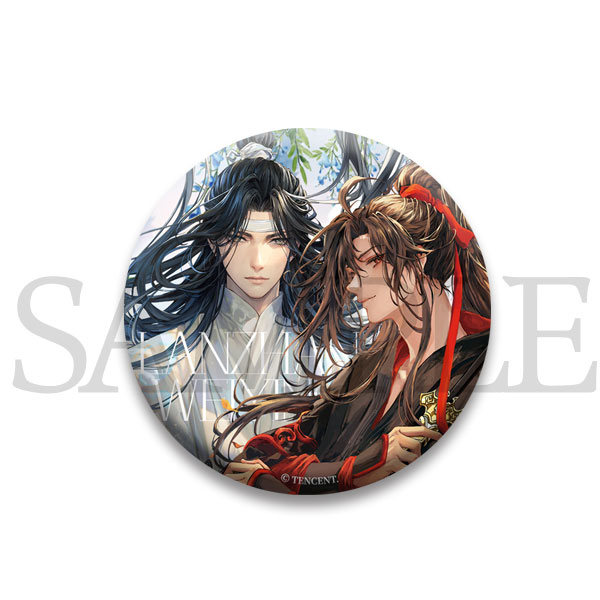 魔道祖師 カフェ 缶バッジ theキャラ 2020年 6個セット 忘羨 魔道祖師