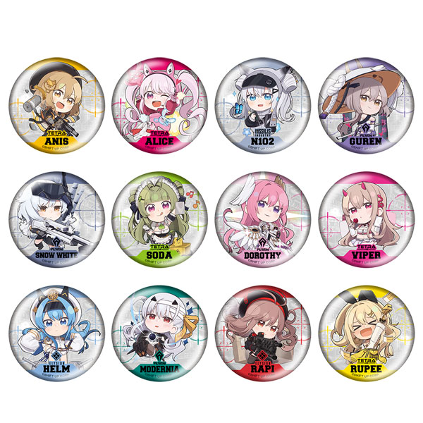 勝利の女神：NIKKE デフォルメ缶バッジ 12個入りBOX[セガ]《在庫切れ》