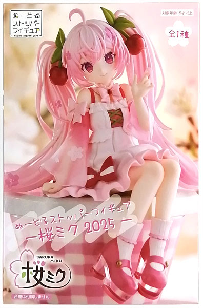 中古】(本体A/箱B)初音ミク ぬーどるストッパーフィギュアー桜ミク2025