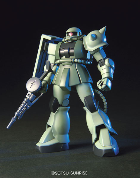 HGUC 1/144 量産型ザク プラモデル（再販）[BANDAI SPIRITS]《在庫切れ》