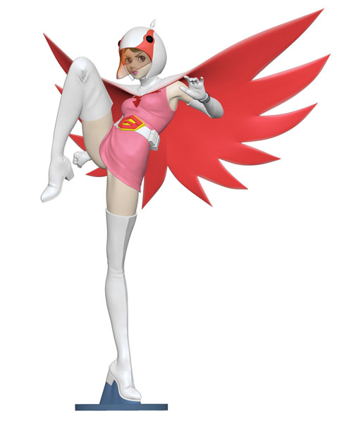 1/12 「科学忍者隊ガッチャマン」 白鳥のジュン レジンキット[ハセガワ