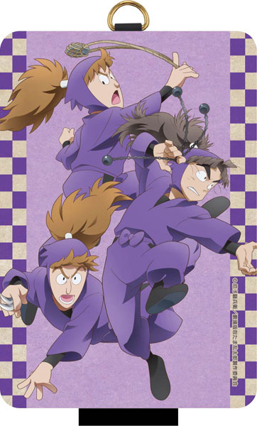 劇場版 忍たま乱太郎 ICカードケース 不破雷蔵＆鉢屋三郎＆竹谷八左ヱ