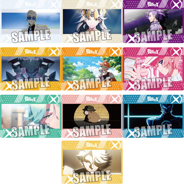 TVアニメ「TO BE HERO X」 トレーディングミニクリアカード 10個入り