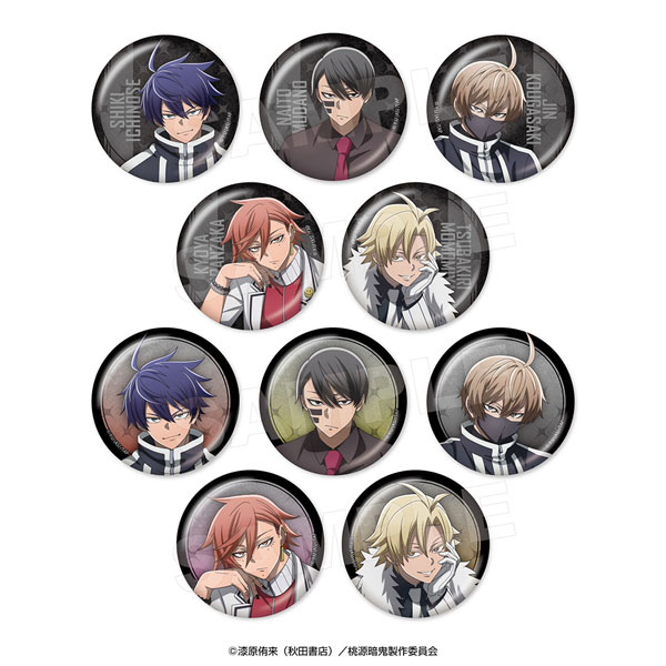 桃宮唾切 桃源暗鬼 缶バッジ c103 まとめ売り 桃宮唾切 桃源暗鬼 缶