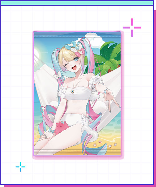 スイーツパラダイス B2タペストリー 超てんちゃん あめちゃん ニディガ