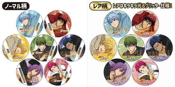 黒子のバスケ トレーディング缶バッジ パルクールver. 8個入りBOX[ベル