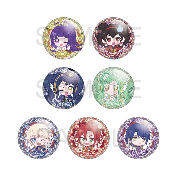 アイドルタイムプリパラ きゃらっぴんトレーディング缶バッジvol.5 7個