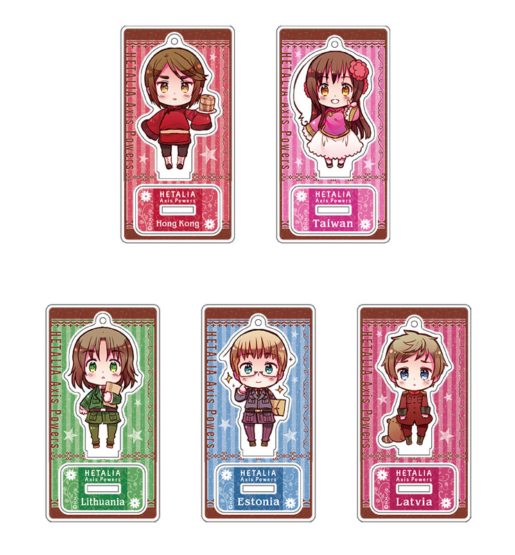 ヘタリア Axis Powers」 トレーディングアクリルスタンド Vol.2 10個