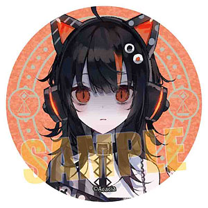 魔法少女ノ魔女裁判 グリッター缶バッジ 橘シェリー（再販）[ベル