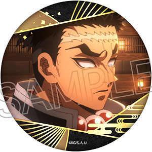 鬼滅の刃 箔押し缶バッジ Vol.3 童磨[ツインクル]《在庫切れ》