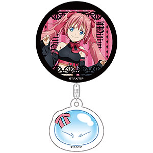 転生したらスライムだった件 アクリルチャーム付き缶バッジ(礼服