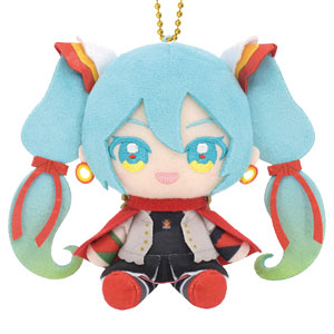 ガンダム45周年×初音ミク Chibiぬいおすわりマスコット 初音ミク×機動