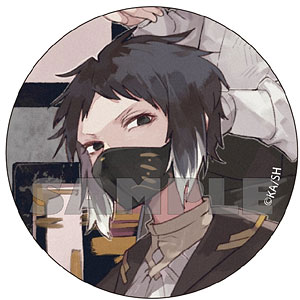 文豪ストレイドッグス」春河35イラスト 缶バッジ 中原中也-amiami.jp