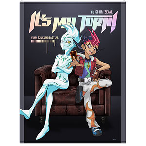 遊☆戯☆王ZEXAL 描き下ろし 天城カイト 100cmタペストリー 最強の決闘