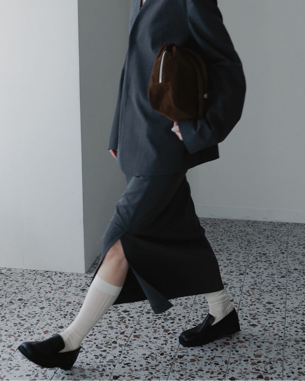 ànuke online store（アンヌーク） / Ecoleather LoafersEcoleather