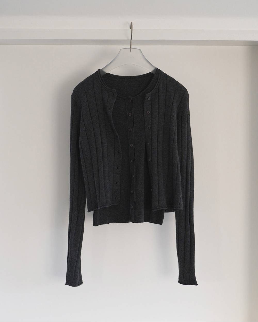 ànuke online store（アンヌーク） / Cotton Layered Cardigan62610502