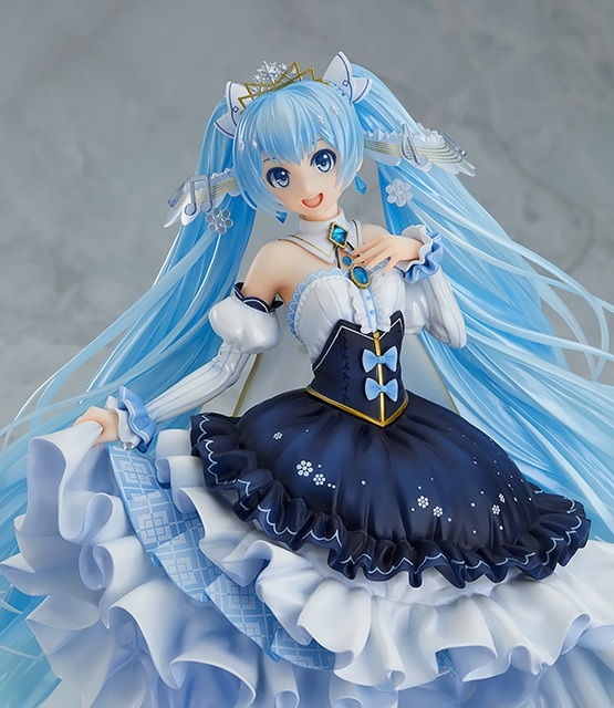 雪ミク・Snow Princess Ver.のフィギュアが登場 | アニメイトタイムズ