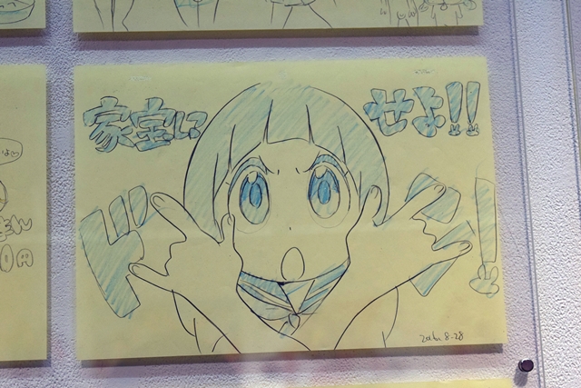 アニメーター・すしお氏の画業20周年記念個展をフォトレポート